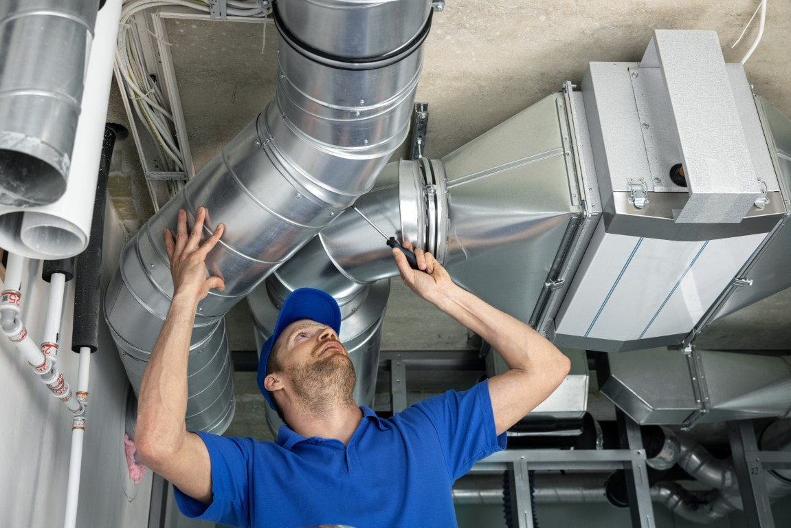 HVAC service imagery from the official prospect website